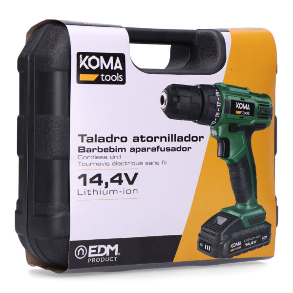 Maletín con taladro atornillador a batería 14.4 1.500mah - Imagen 5