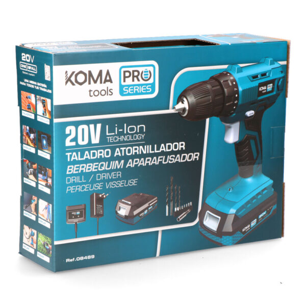 Kit maletin atornillador 20v - Imagen 5