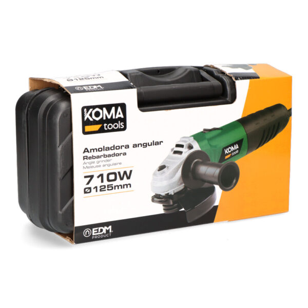 Amoladora angular ø125mm 710w con maletín - Imagen 3