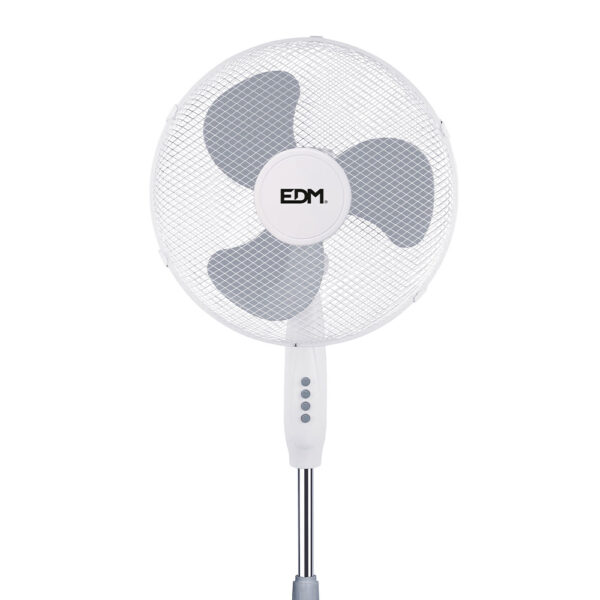 Ventilador de pie, blanco, potencia 45 w - Imagen 2